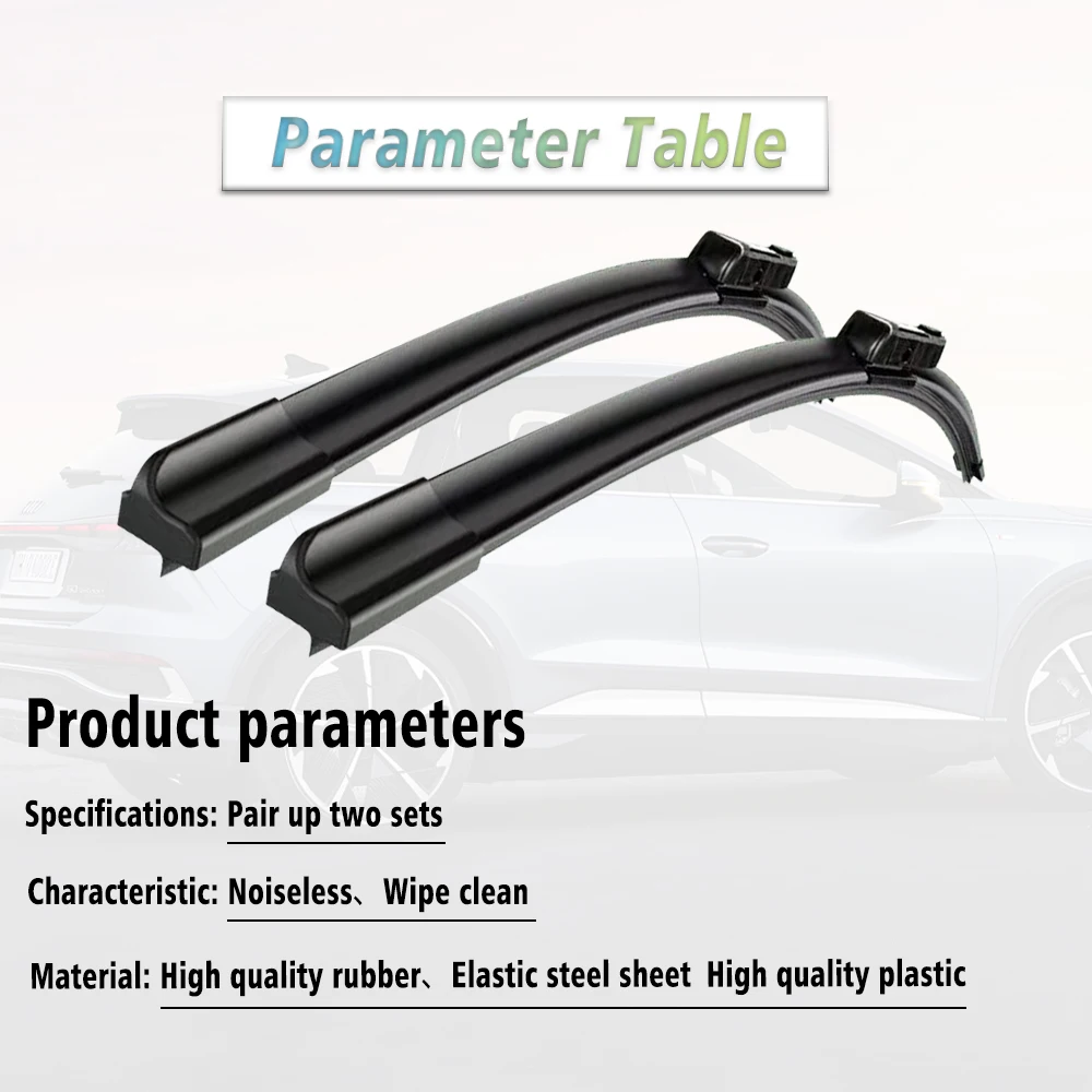 26+17 Front Wiper Blade For Citroen Berlingo e-Berlingo K9 Peugeot Partner Rifter Vauxhall Opel Combo E Toyota ProAce City