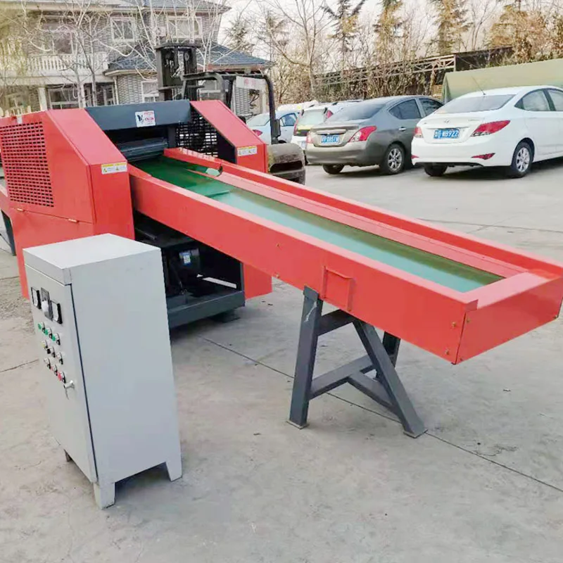 High efficiency fabric shredder machine for plastic paper wood fabric crushing machine for sale