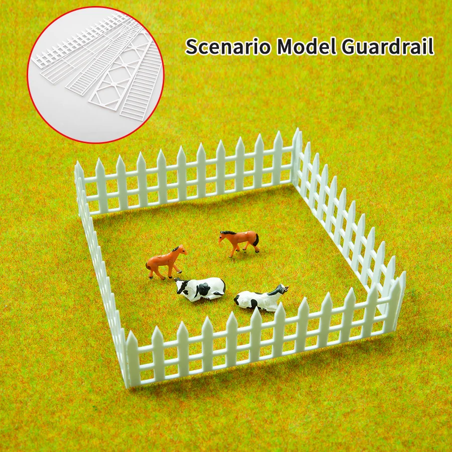 Simulation Building Sand Table Railing Materials Model 1:35 Fence Accessories for Diorama 1Pcs