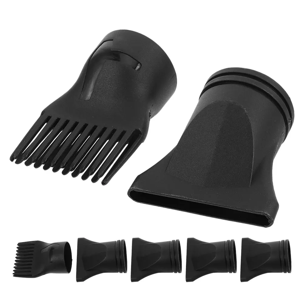 หัวเป่าลม 7 ชิ้น อุปกรณ์เสริมสำหรับไดร์เป่าผม หัวกระจายลม สำหรับจัดแต่งทรงผม แห้งเร็ว ใช้ได้ทั้งในร้านเสริมสวยและที่บ้าน