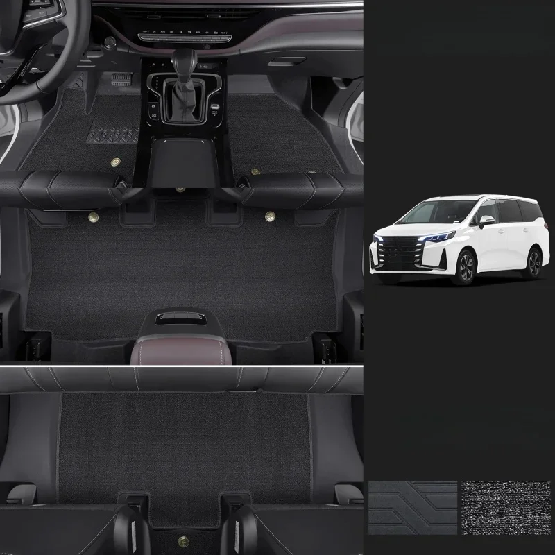 Hot‑Selling LHD Full‑Surround Floor Mats For GAC Trumpchi M6/M6 Pro 2019‑2024