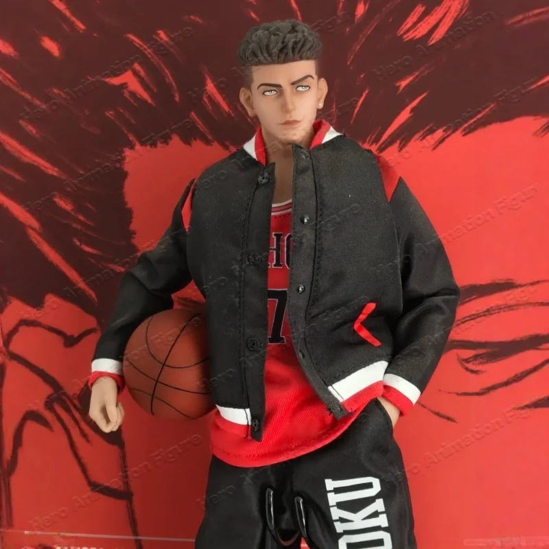 

12inch Genuine NOVA Studio Slam Dunk Miyagi Ryota Action Figure NO.7 1/6 Collectible Male Soldier Mobile Doll Toy Ornament Gift