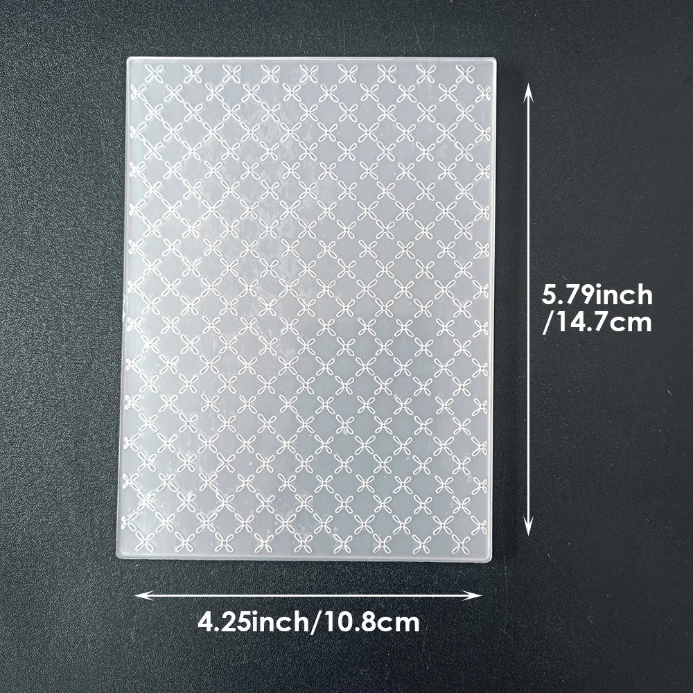 Tree Butterfly Happy Easter Design Plastic Embossing Folder For Scrapbooking DIY Photo Album Card Making Crafts