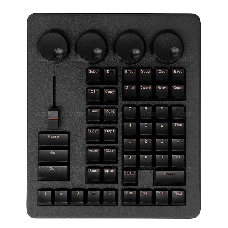 ADZ 프로페셔널 무대 조명 컨트롤러 시스템 커맨드 페이더 윙 DMX 콘솔