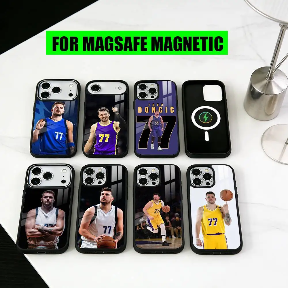 

BASKETBALL L-Luka D-Doncic LD Phone Case For iPhone17,16,15,14,13,12,11 Plus,Pro Magnetic with Magsafe Wireless Charging