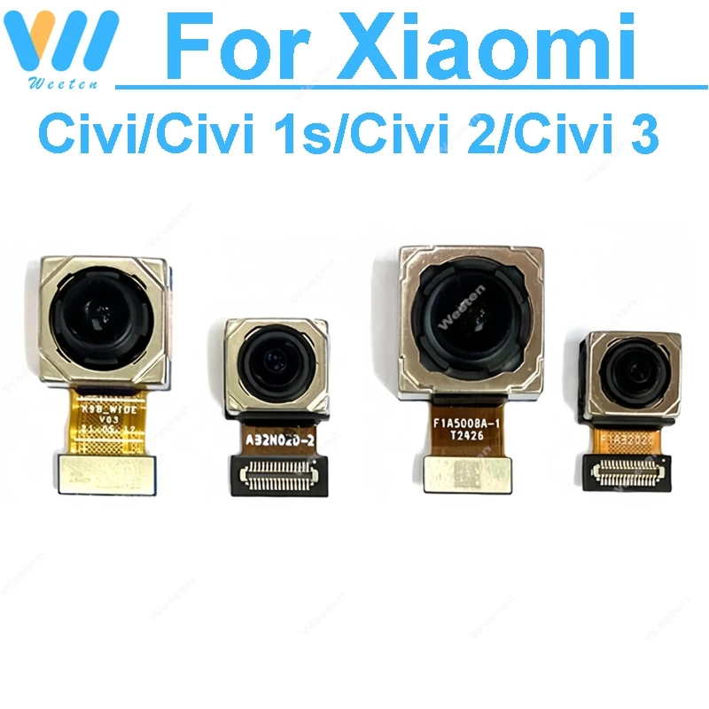 Back & Front Rear Camera For Xiaomi Civi Civi 1s Civi 2 Civi 3 Small Facing Main Camera Replacemnt Repair Parts