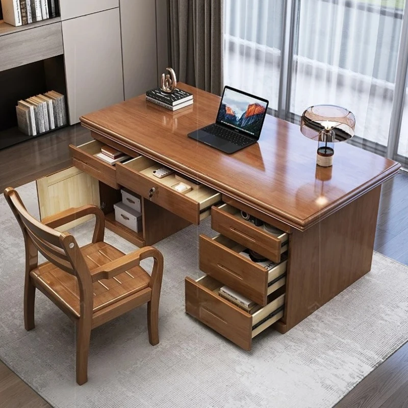 Low Price Drawer Computer Table Office Organizer Study Laptop Computer Desks Reading Storage Mesas De Computador Home Furniture