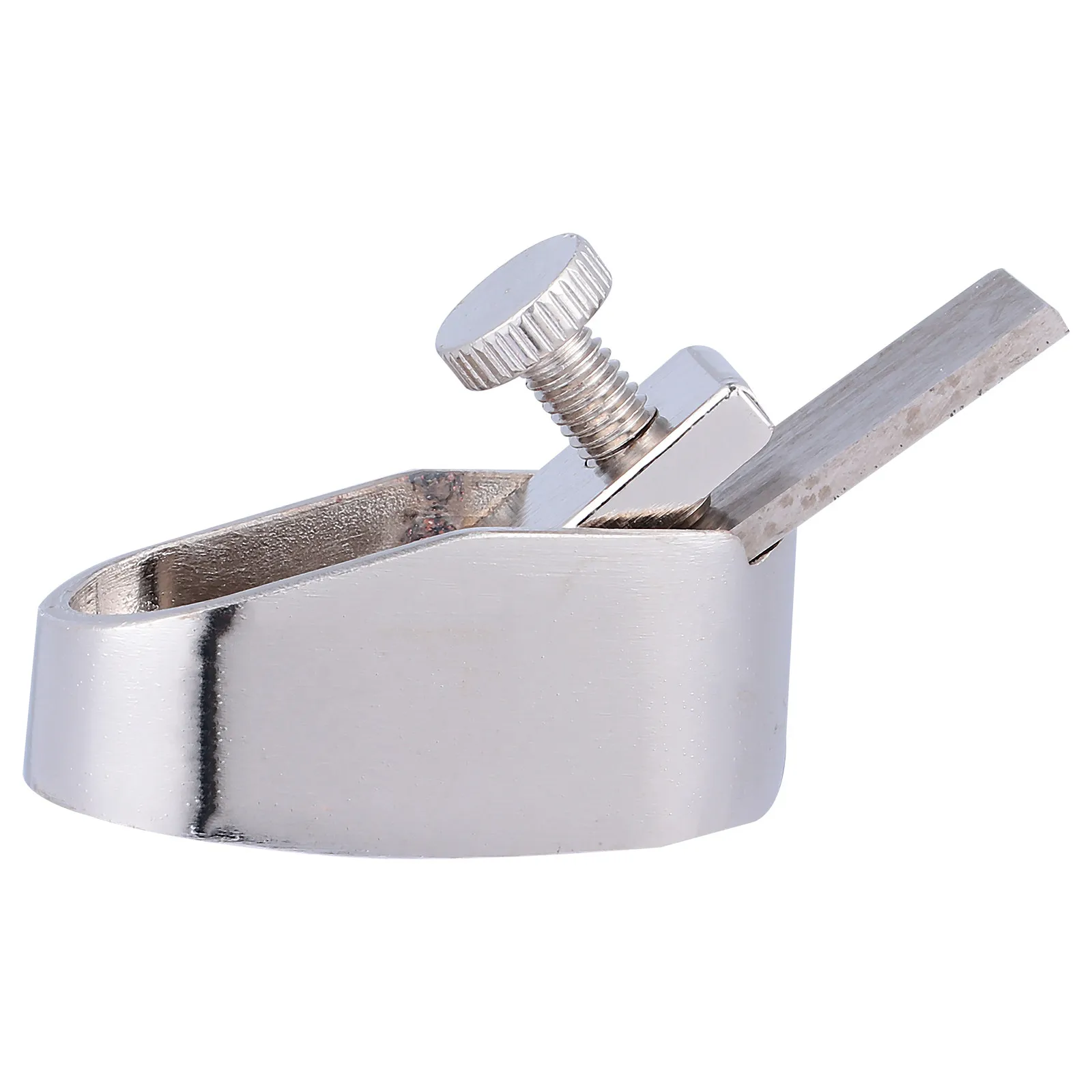 Finger Plane Cutter Violin Tool Brass Woodworking Plane Cutter Curved Luthier Tool Sharp Steel Blades Adjustable