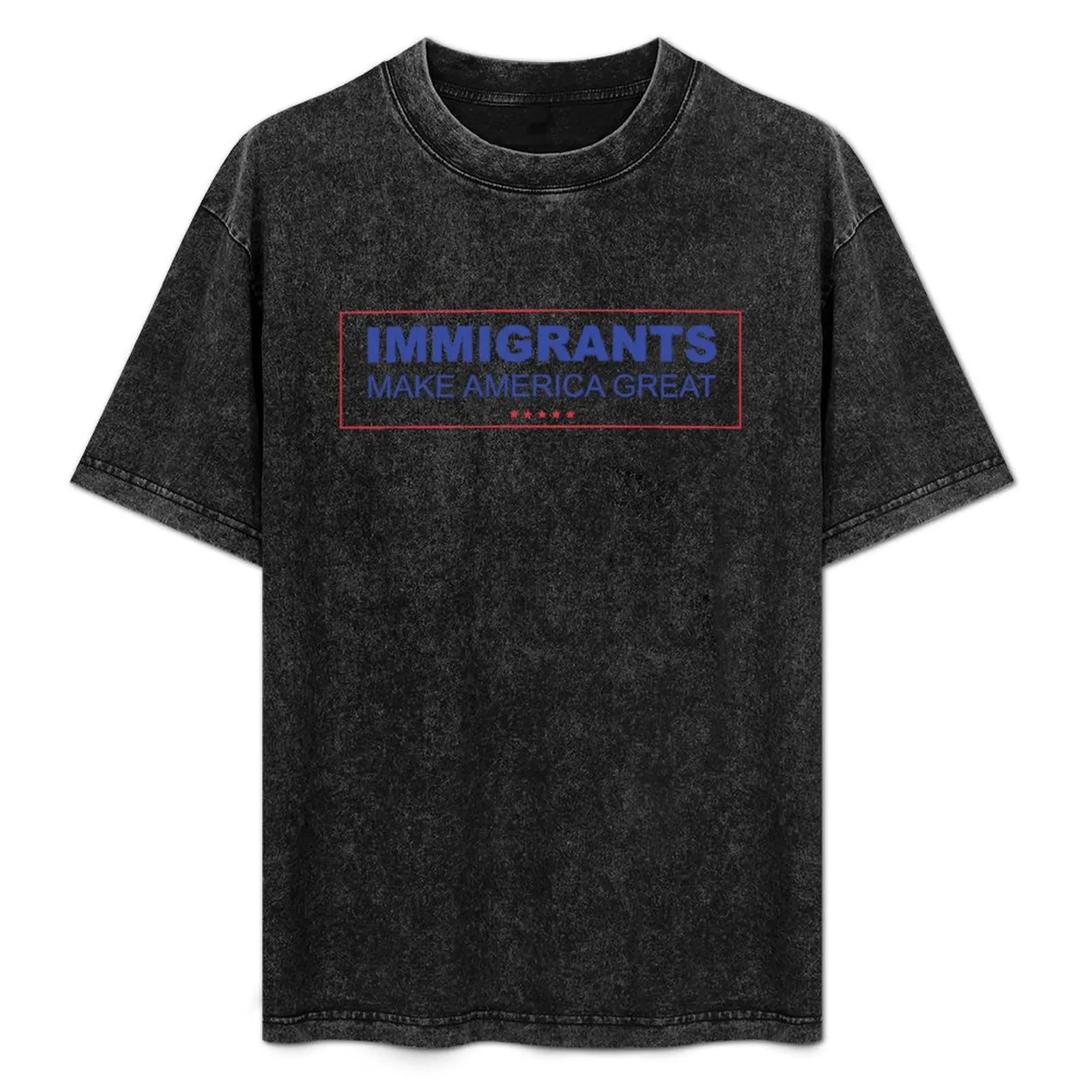 

Immigrants Make America Great! T-Shirt shirts graphic tees anime tshirt sublime Luxury man t shirt men 100℅ cotton