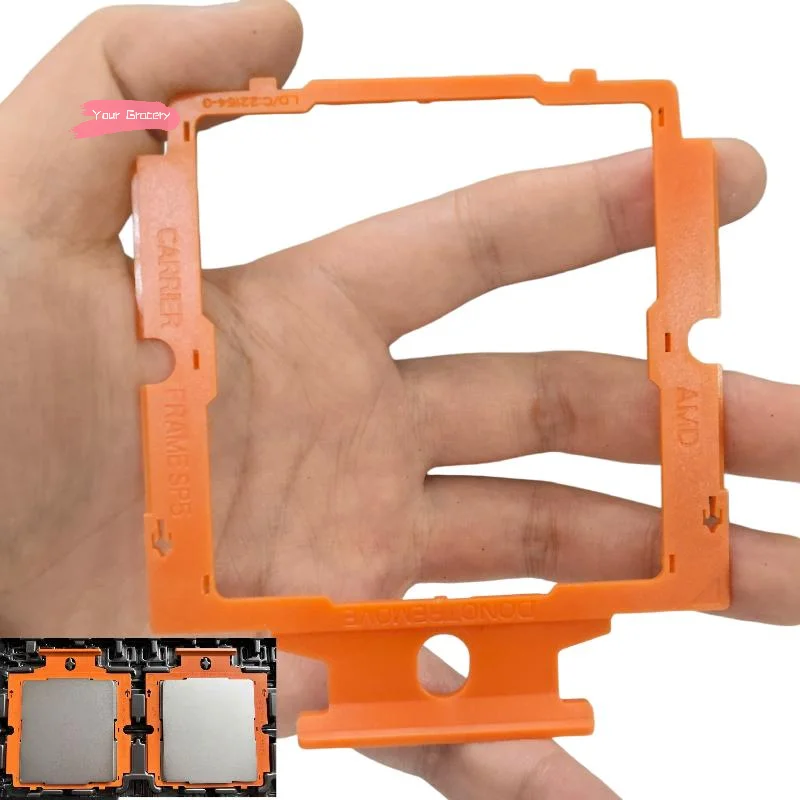 

Y-1 шт. Новые аксессуары для DIY: 4-дюймовая фиксирующая опорная рама/лоток для процессоров Threadripper SP5 Epyc 9224 9654 9554