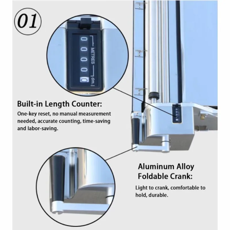 

53cm Hand Crank Wallpaper Gluing Machine Stainless Steel Brushing Machine Home Wallpaper Gluing Machine Glue Thickness Adjustmen