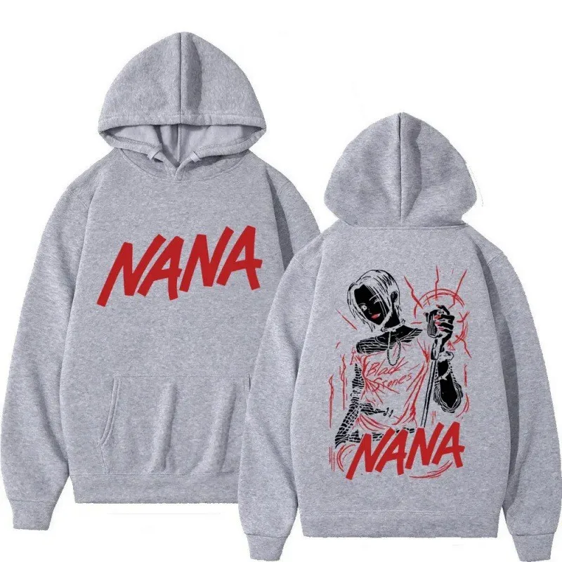 Cross border Remarkable NANA anime Printed Sweaters Spring and Autumn Fashion Men\'s and Women\'s Fashion Long Sleeve Top Hoodie