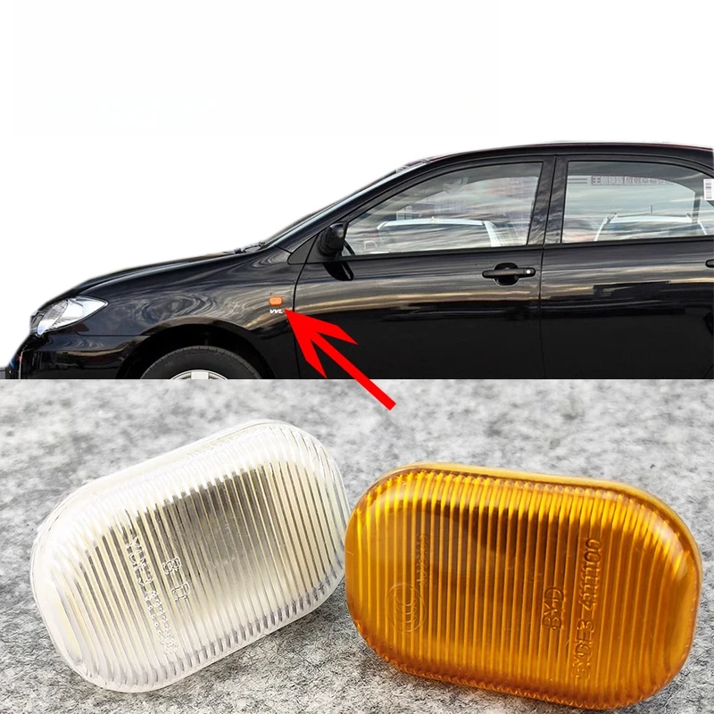 

Fender Turn Signal Side Turn Signal Edge Light Cover for BYD F3 F3R