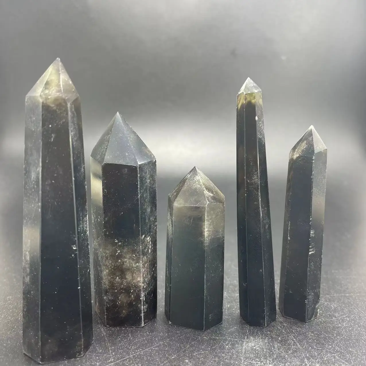 100% натуральная вишневая Цветущая Агатовая башня, исцеляющий кристалл, черная четырехсторонняя башня