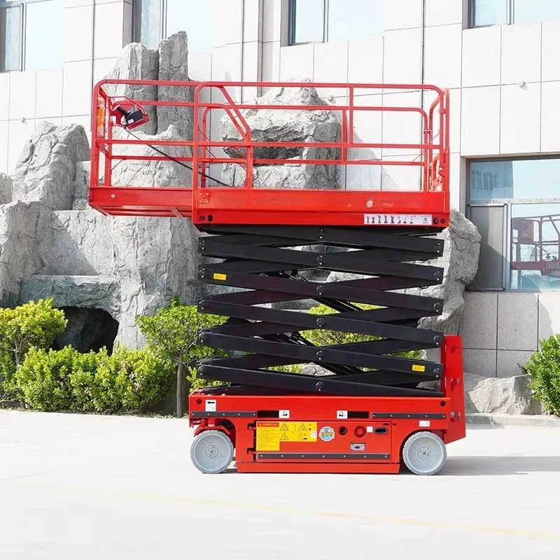 Mobile electric scaffolding hydraulic automatic scaffolding lift