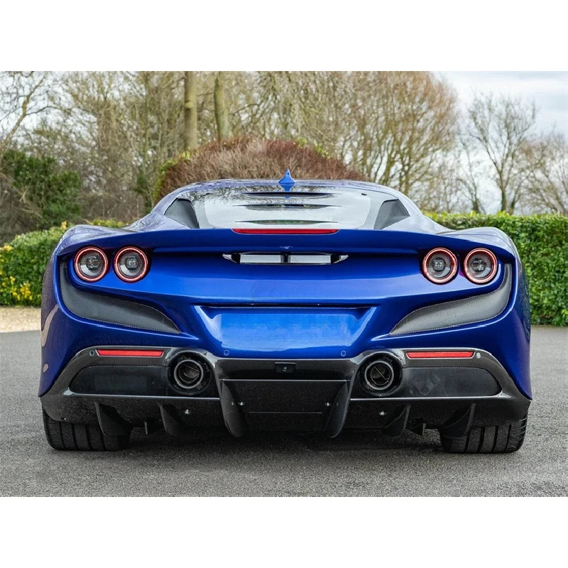 Premium Carbon Fibre Rear Lip Rear Diffuser Exterior Mod Part For F8