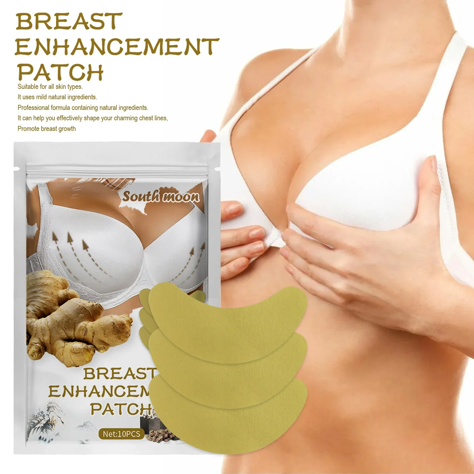 Breast Tightening Products Bust Enhancement Promote Boobs Lifting Breast Fast Growth Firming Up Size Chest Care Sexy Body Care