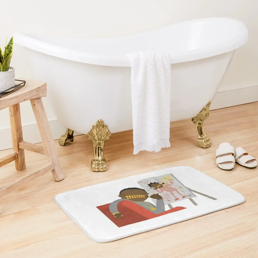 

Painting My Pictures Bath Mat Anti Slip Bath Stickers Sleeping Room Rugs Carpet Bathroom Mat