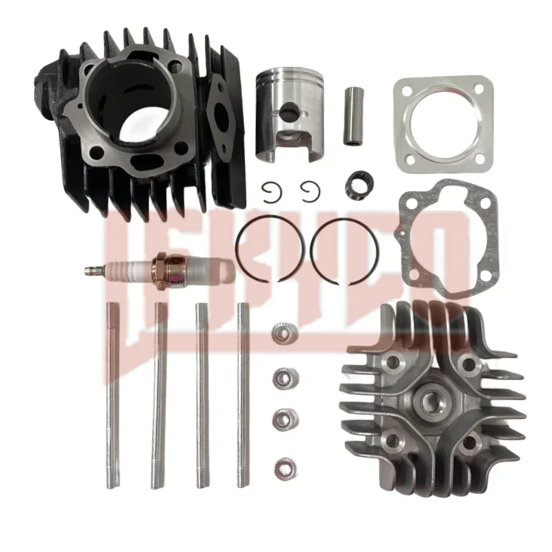 

Motorcycle Cylinder Piston Gasket Head Top End Kit for Suzuki LT50 ALT50 JR50 WZ50 11210-04012-0F0 41mm Engine Part 11141-04000