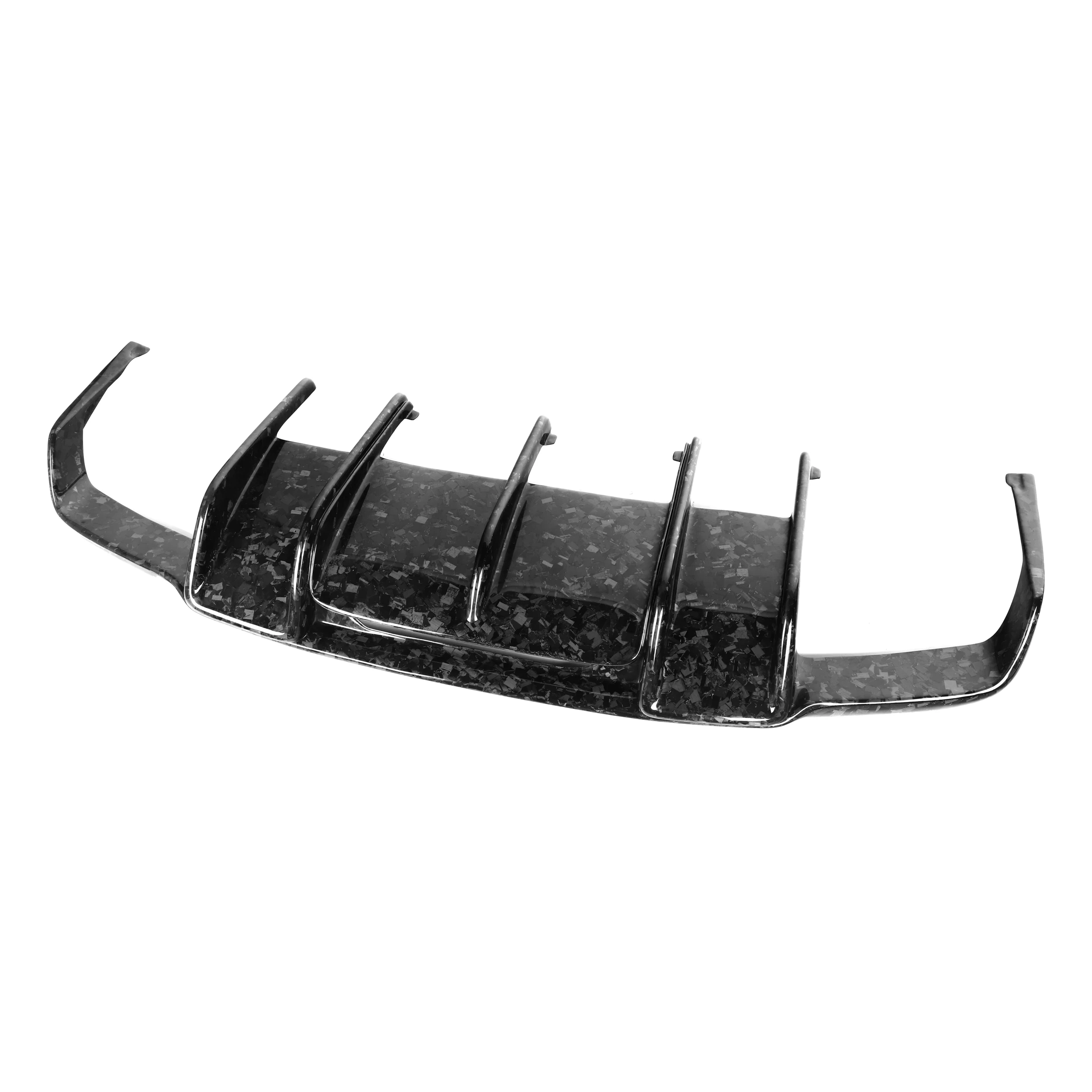 Hot selling：Forged Carbon Fiber Diffuser Without LED Light  R Style for CLS Class W218 CLS63 A 。M。G。2012-2018 W218 Di