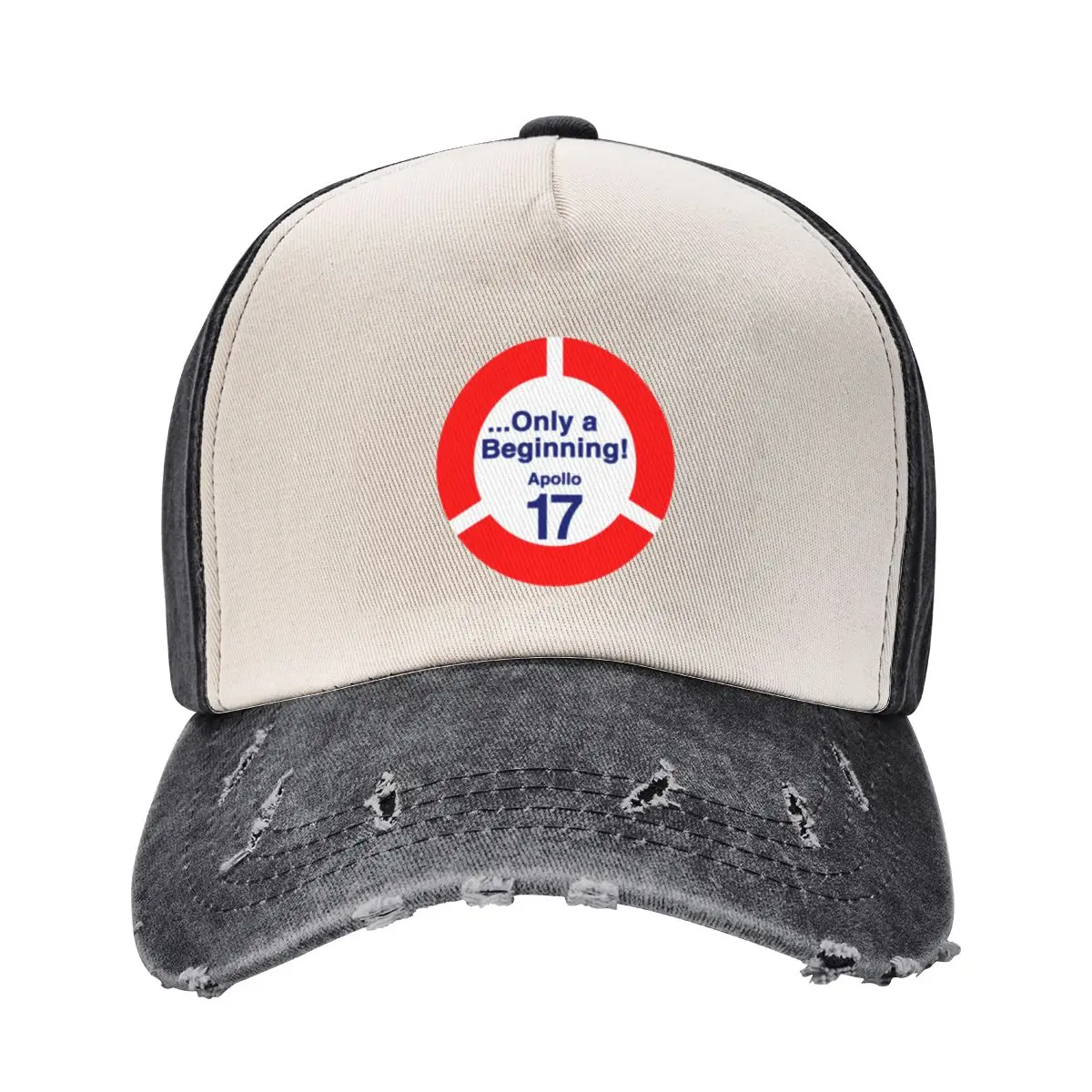 

Apollo XVII: ... Only a Beginning! Baseball Cap Rugby fishing caps man Golf Wear Luxury Cap Men's Baseball Women's