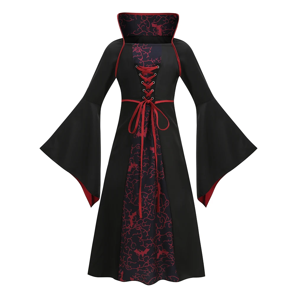 Halloween Cosplay Vestidos Girl Gothic Ghost Bride Dress Up Kid Costume Kids Carnival Party Clothes Party Gifts