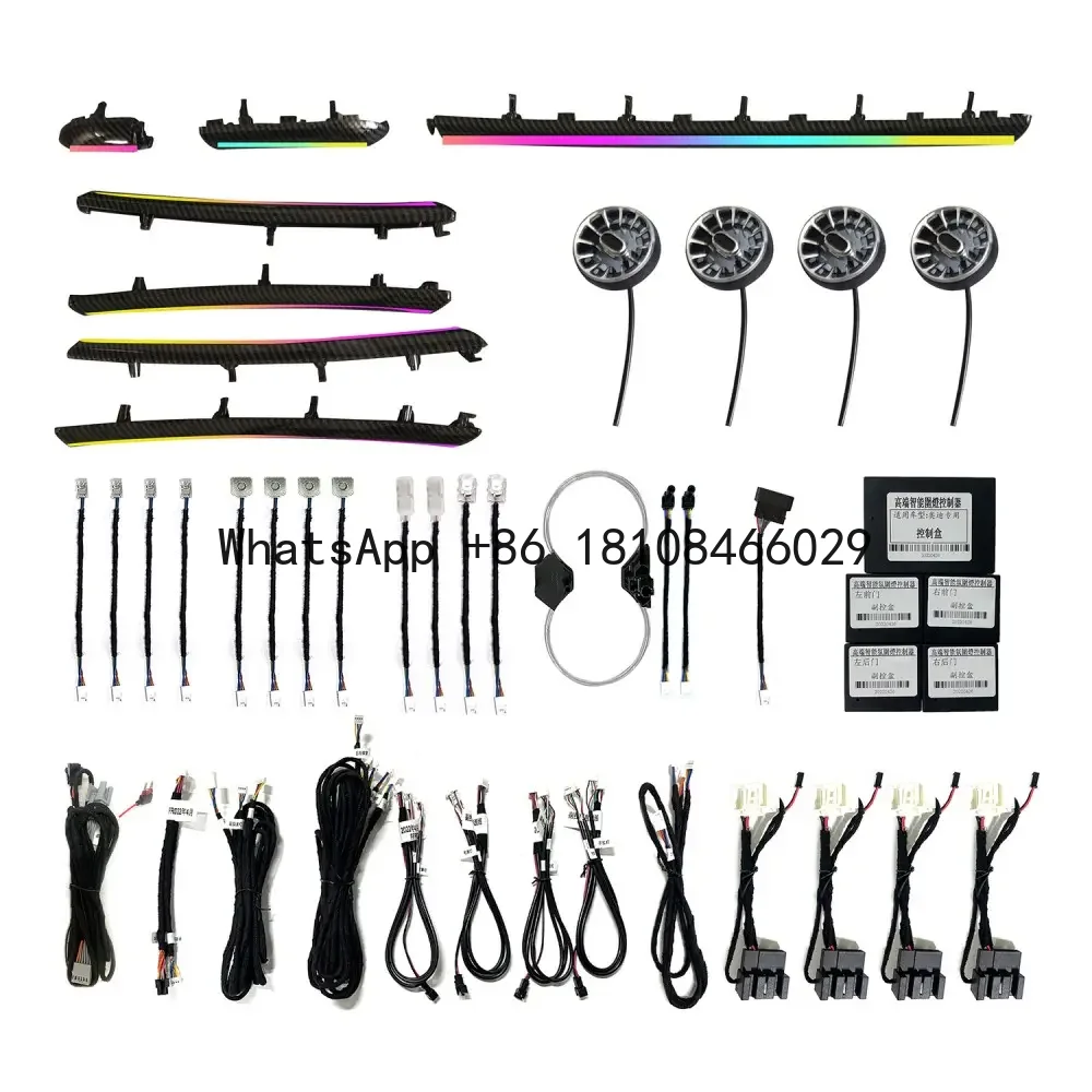 Премиум внутреннее освещение автомобиля для Audi A3 8V, окружающее освещение, мечта, погоня цвета, автомобильная атмосферная лампа