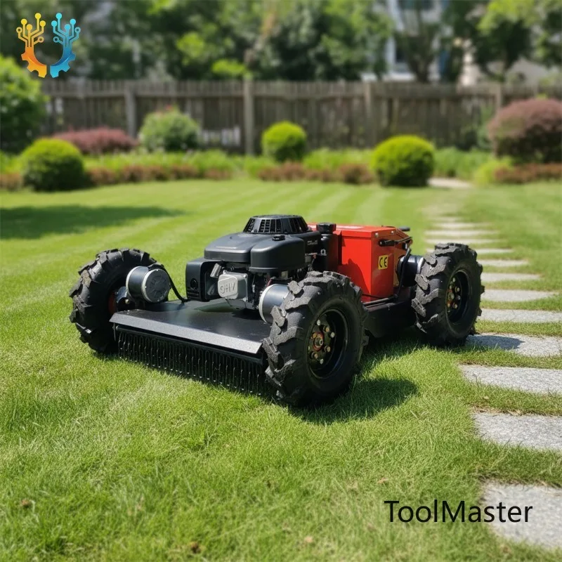 

【2026】 Factory Direct Sales Remotely Controlled Wheeled Weed Reaper China Manufacturer Remotely Controlled Lawn Grass Cutter
