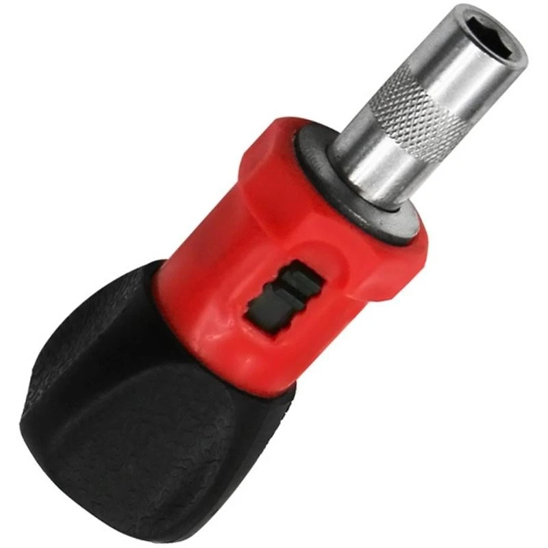 Y1AD 1/4in Sockets Ratcheting Screwdriver With Bit Holders For Repair