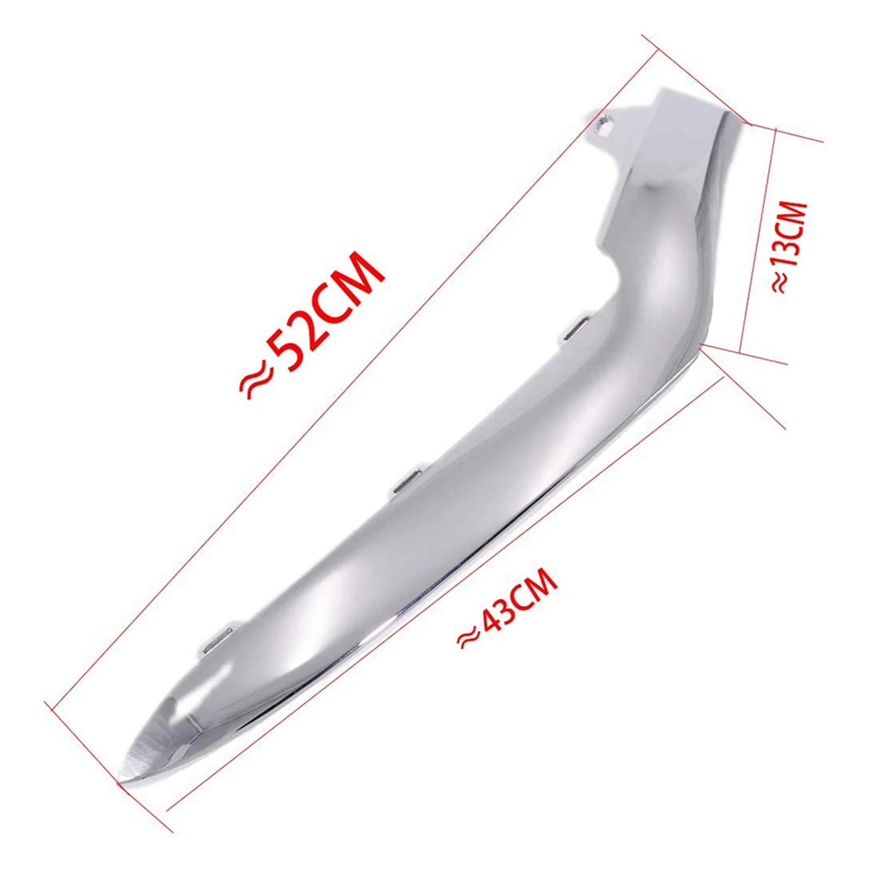 

A03Q-2X Front Low Bumper Cover Trim, For E-Class W212 E350 2014-2016 Bumper Lip Splitter Right Side & Left Side