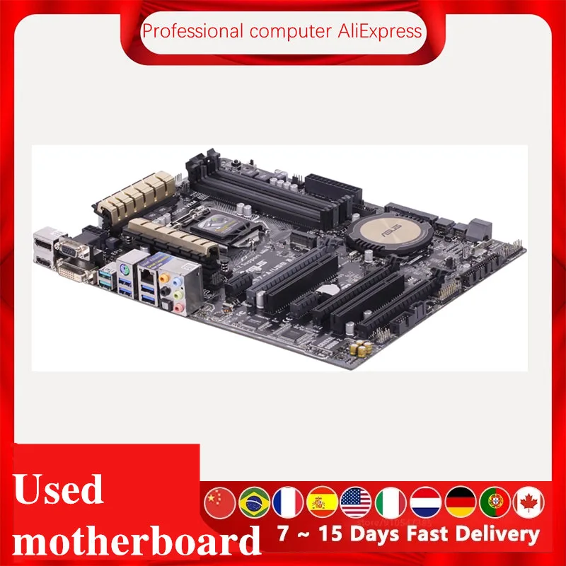 For Asus Z97-A/USB3.1 Desktop Motherboard Z97 LGA 1150 For Core i7 i5 i3  SATA3 USB3.0  Original Used Mainboard