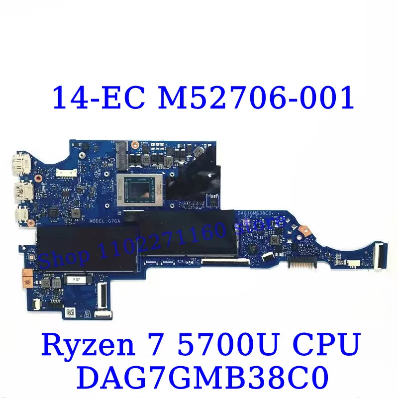 M52705-601 M52706-601 M96574-601 M96575-601 Per HP 14-EC Con R5 5500U/R7 5700U CPU DAG7GMB38C0 Scheda Madre Del Computer Portatile Testato Al 100% OK