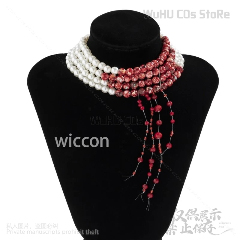 2025 Christmas Costume Evening Dresses Cosplay Anime Sexy Woman Girls For New Year Choker Pearl Props For Halloween Customized