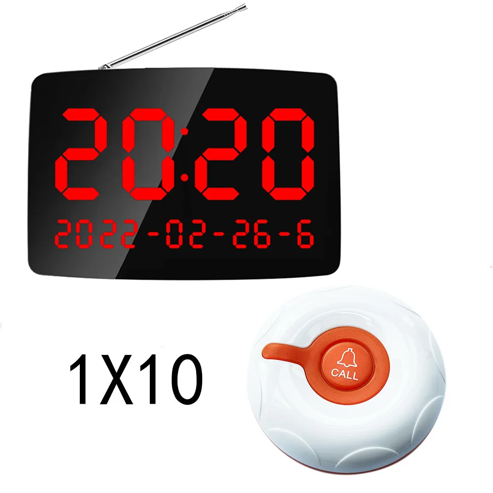 

620-1N wireless beeper club foreign trade waterproof cafe button, tea house call bell, restaurant service bell