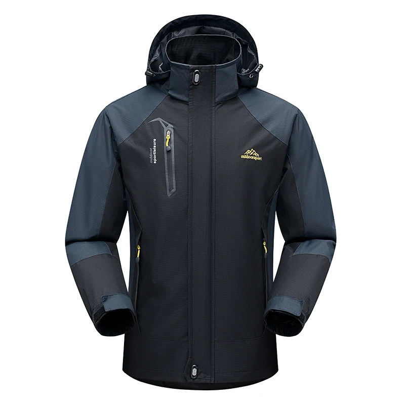 

Outdoor Assault Jacket Men Trendy and Handsome New Style Windproof Waterproof Jacket Plus Size Warm Jacket Male Hiking Suit