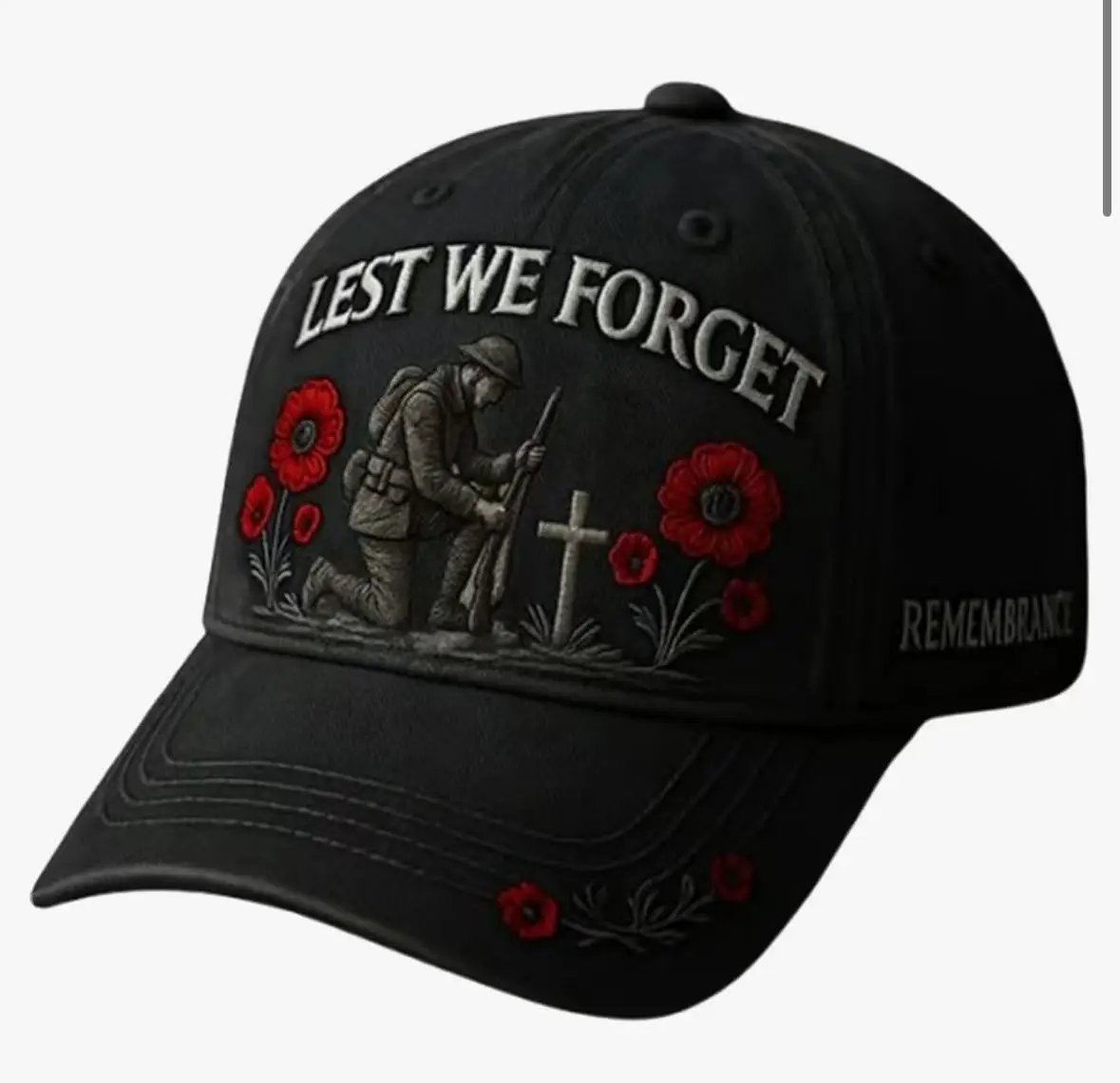 Anniversary Commemorative Baseball Cap with Vintage Soldier Embroidery, Retro Unisex Hat