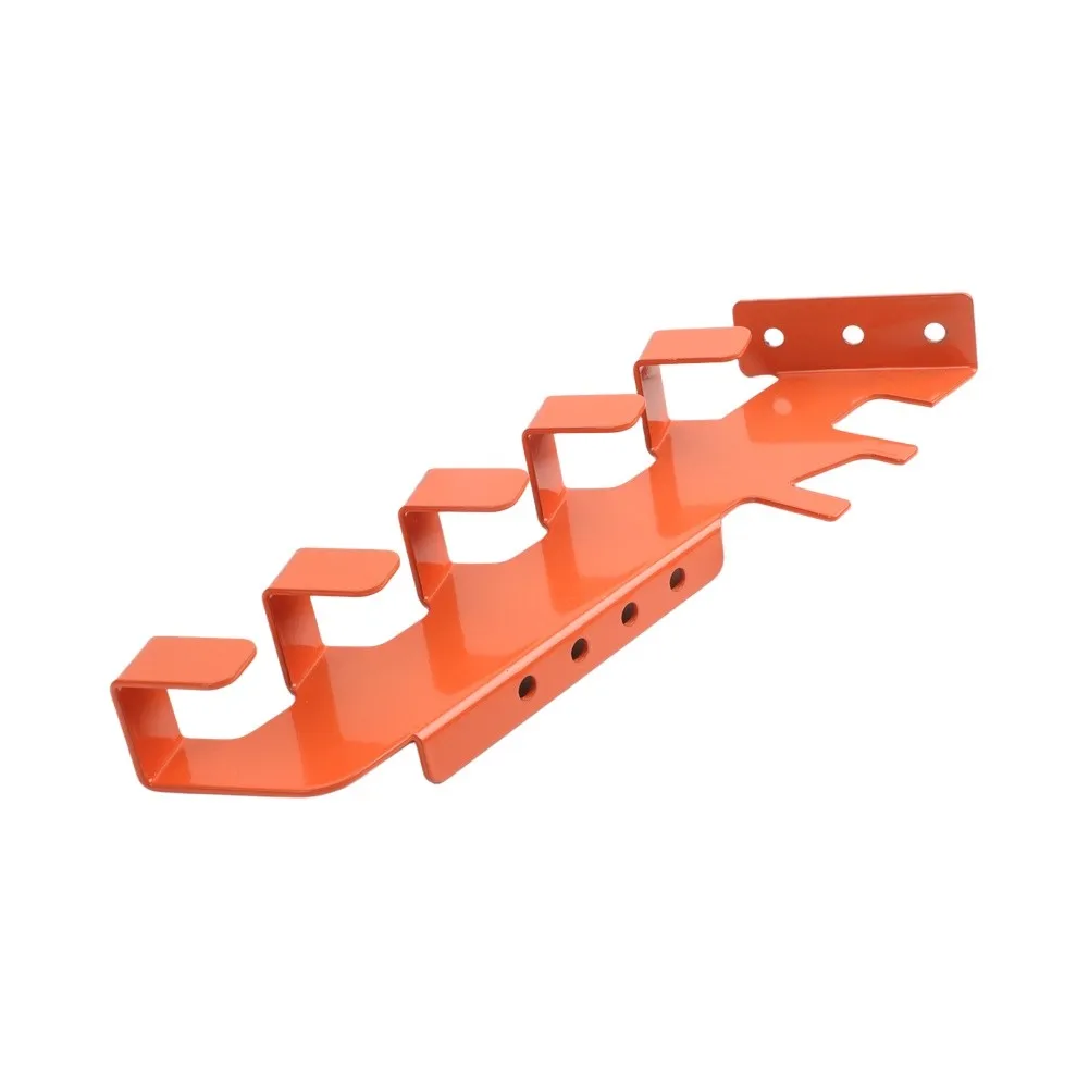 for chainsaw Storage Rack Wall Mounted Organizer with Rust Resistant Coated Iron Metal for Garage Workshop  for