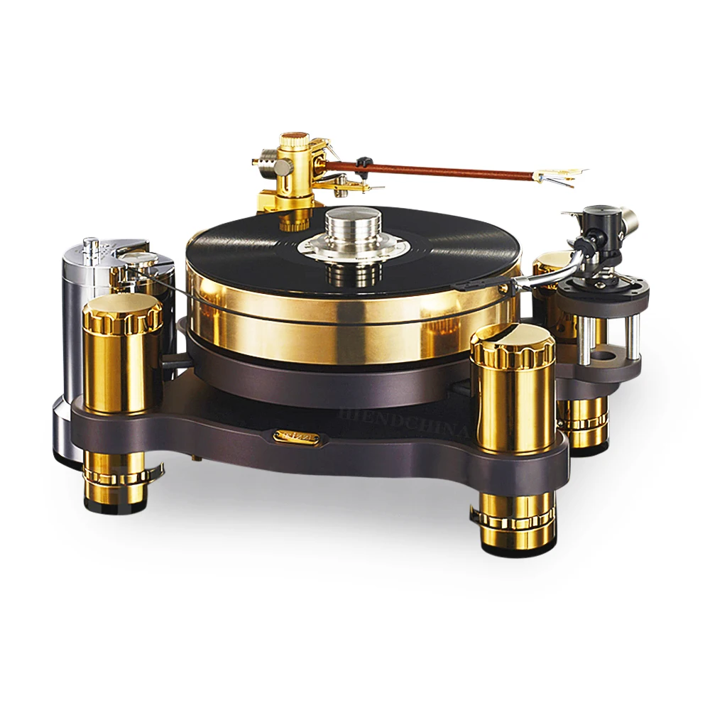 Imagem -05 - Eizz-fulcro Bending Tooth Turntable Braço com Cartucho Destacável Copper Tone Tube lp Ez6012a c 12