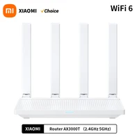 Xiaomi-enrutador AX3000T Original, procesador de banda ancha de 5GHz, 2024 MHz, 160 GHz, conexión NFC de alta velocidad para juegos en casa y oficina, novedad de 1,3