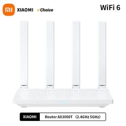 2024 NEW Original Xiaomi AX3000T Router 5GHz 160MHz Broadband 1.3GHz Processor High Speed NFC Connection For Home Office Games