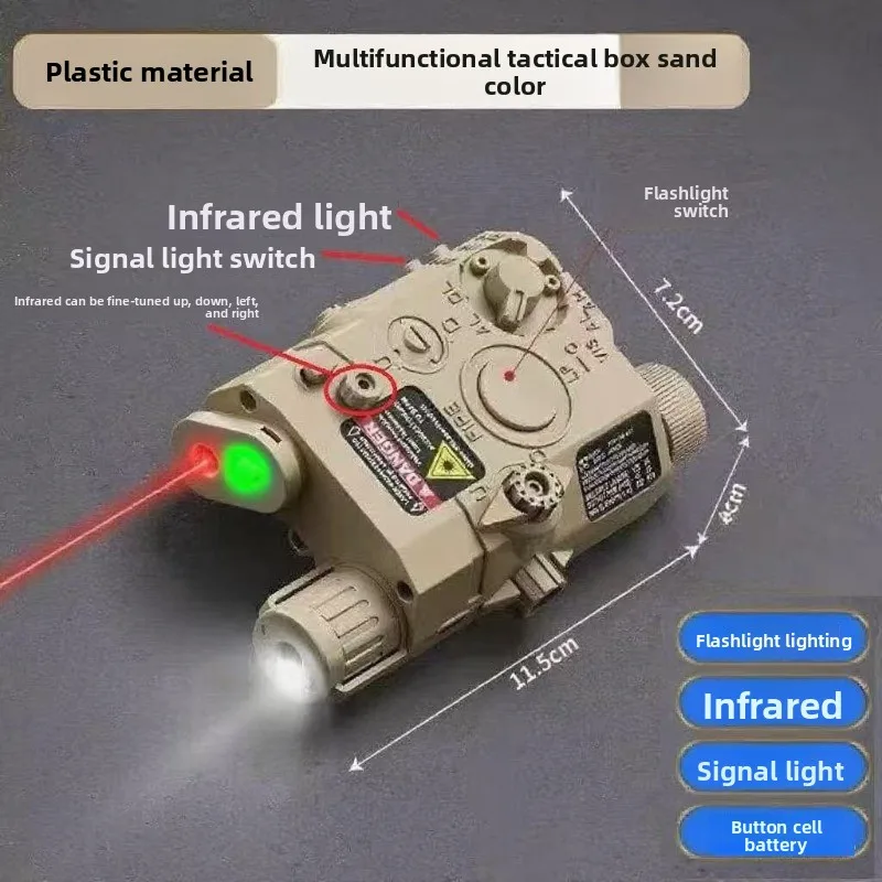 Stable Light PEQ-15 Nylon Laser Box Infrared Torch M4A1 Hobby Play Accessories