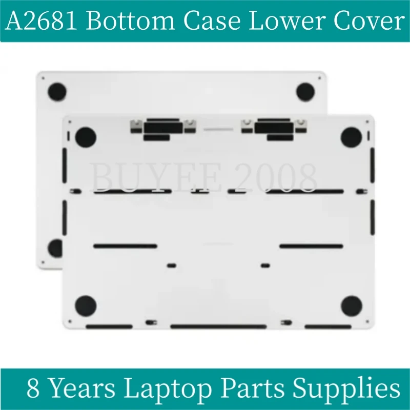 A2681 Lower Bottom Case For Macbook Air M2 Retina 13.6 inch A2681 Bottom Lower Base Case Battery Door Cover