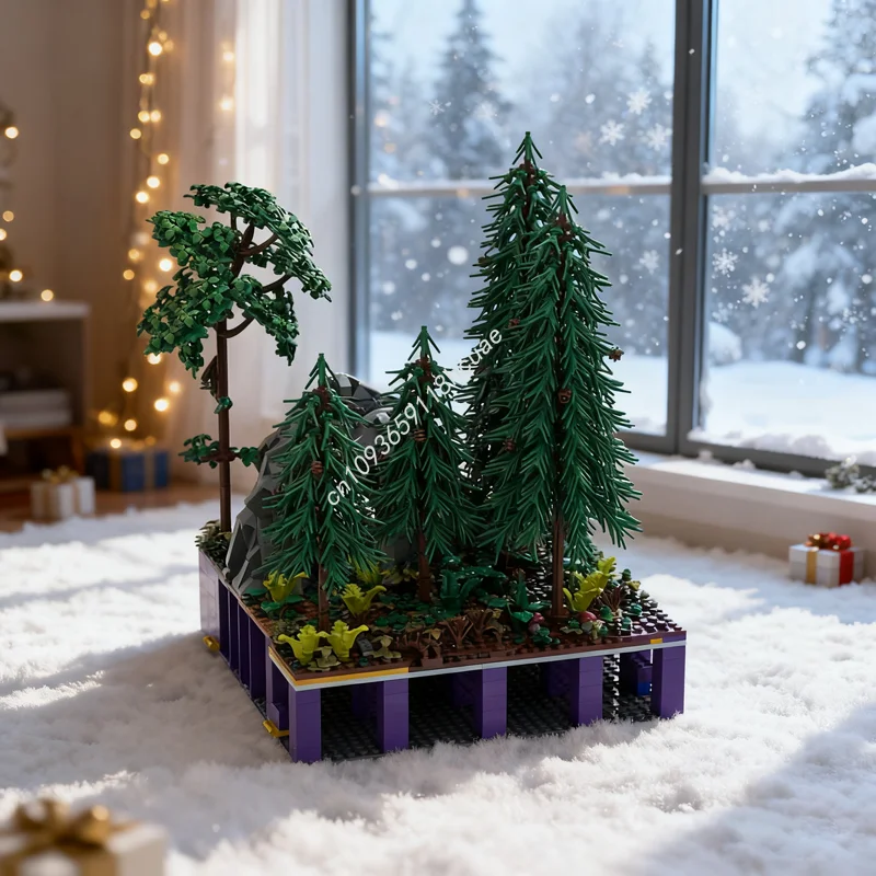 

3081 шт. MOC Castle Hohengeroldseck Cave Модель Строительные игрушки Блоки Рождественские подарки Строительство Сборка Творческая идея Кирпич