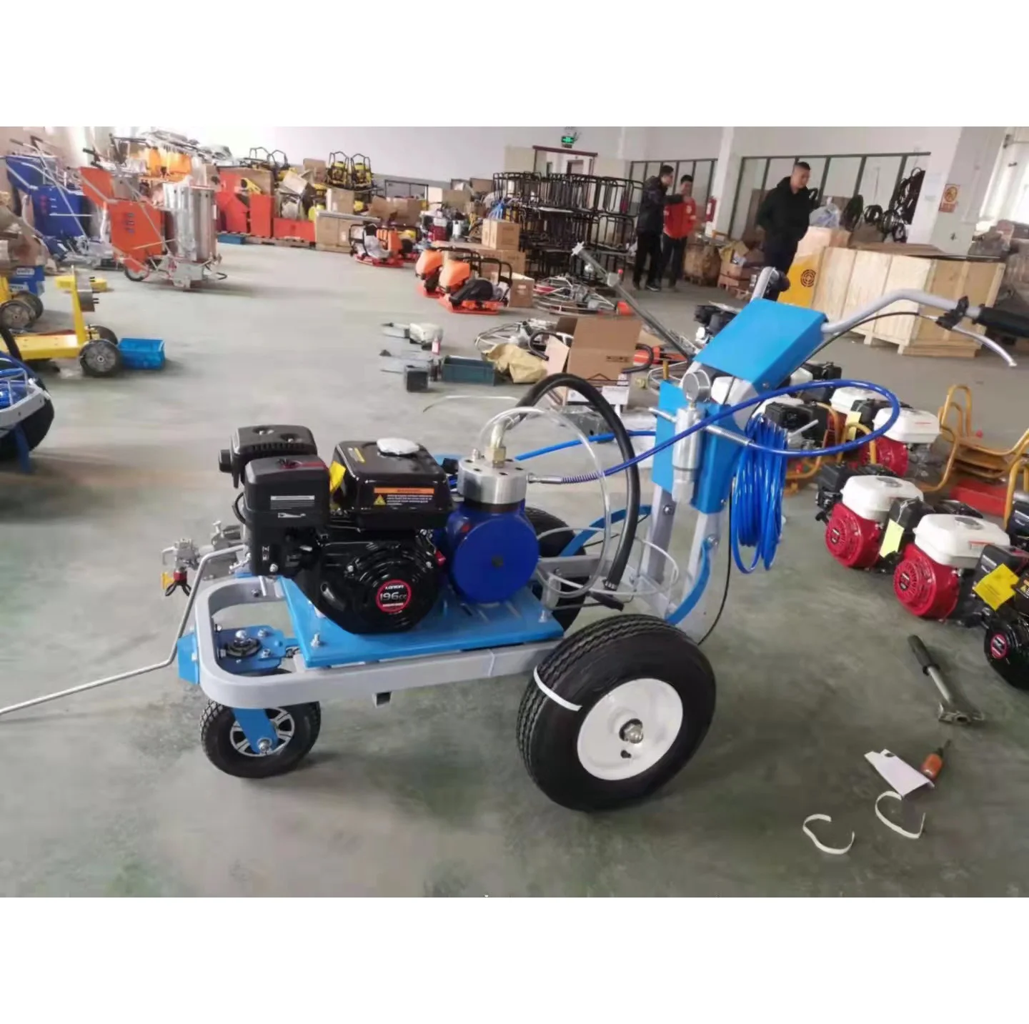 Eco Friendly Small Airless Highway Truck Mounted Cold Spray Paint Striping Machine Spray Road Line Marking Equipment For Sale