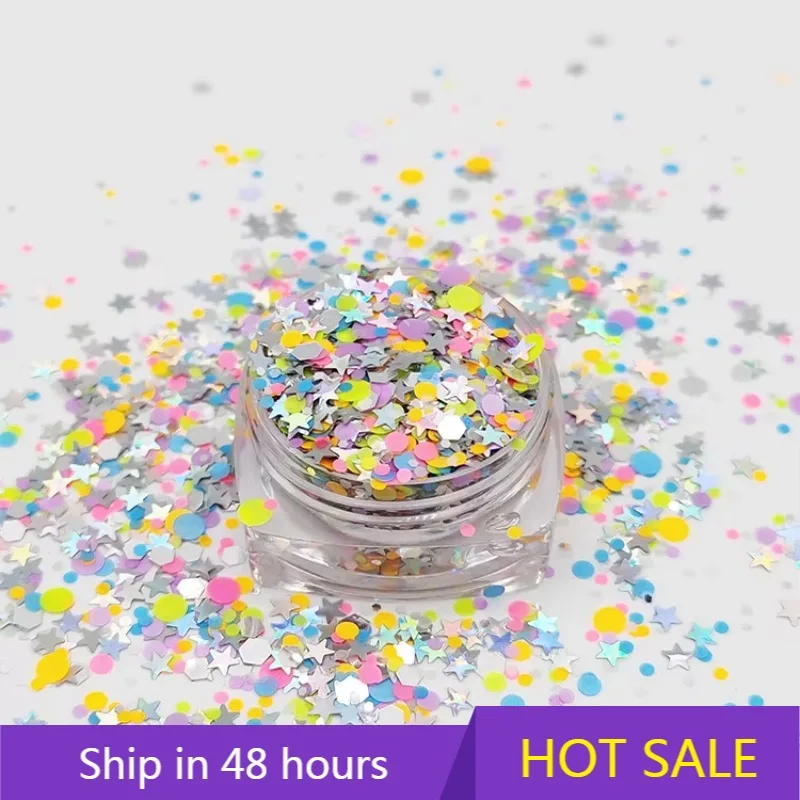 YTYIN بالجملة بريق البوليستر السائبة عالية الجودة بريق مسمار الفن بريق #1