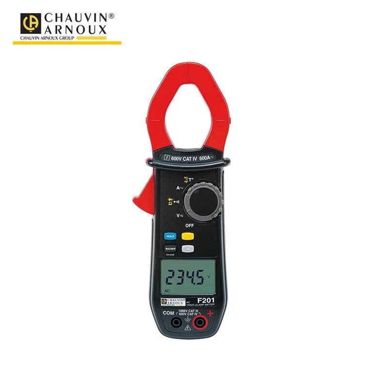 CA-F205/F203/F201 F6K AC/DC Clamp Meter Portable TRMS/Harmonic/Phase Sequence Voltage/Current Measurement