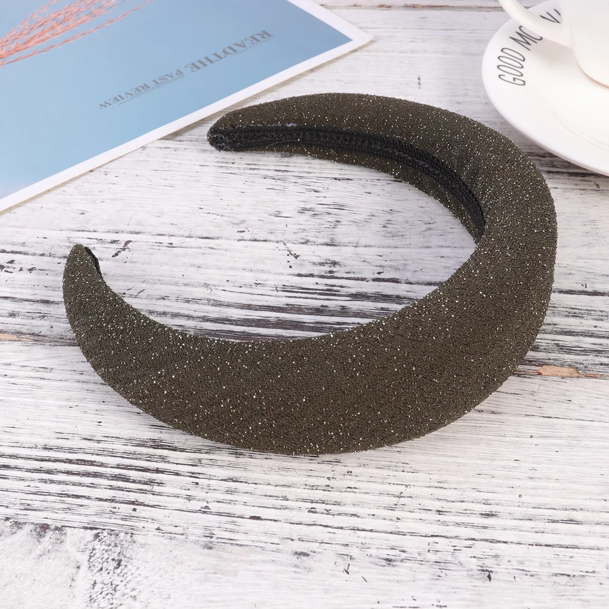 

Solid Color Headwear Creative Headband Hoops Wide Edge Headdress Hair Accessories Women Girls Perfect Christmas Birthday Party