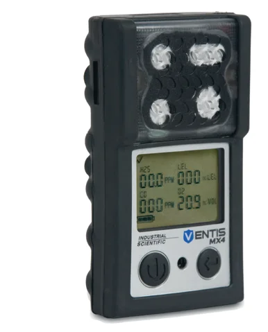 

Ventis MX4 multi gas detector small size personal protection rugged gas analyzer CO/H2S/O2/LEL four gas testing equipment