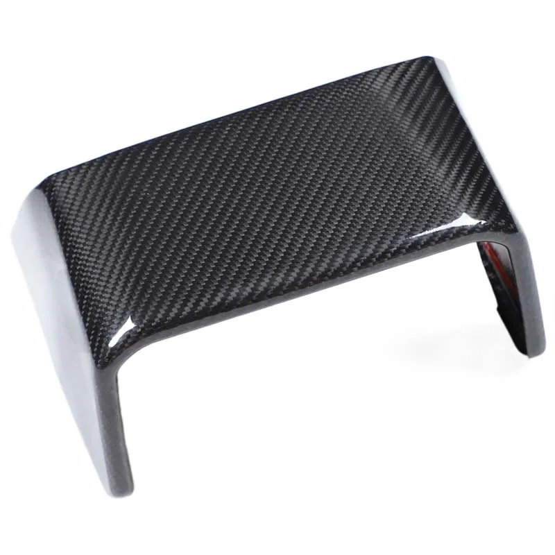 For BMW 5 Series G60 2024-2025 Real carbon fiber Car Rear Air Outlet Decorative Cover Sticker Car Interior Accessories