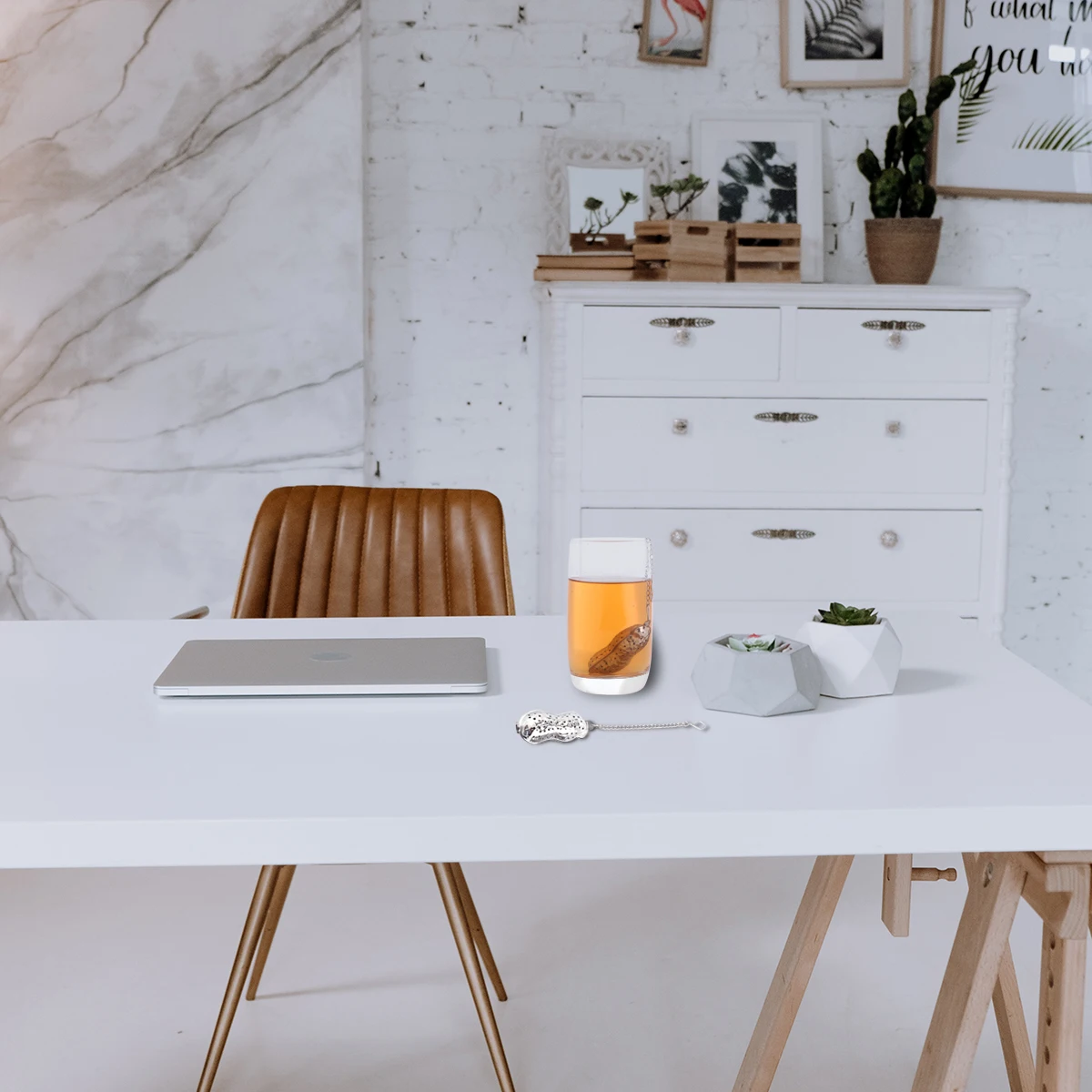 

2Pcs Creative Stainless Steel Tea Strainer 304 Infuser Filter for Loose Leaf Tea Herbs Spices Reusable